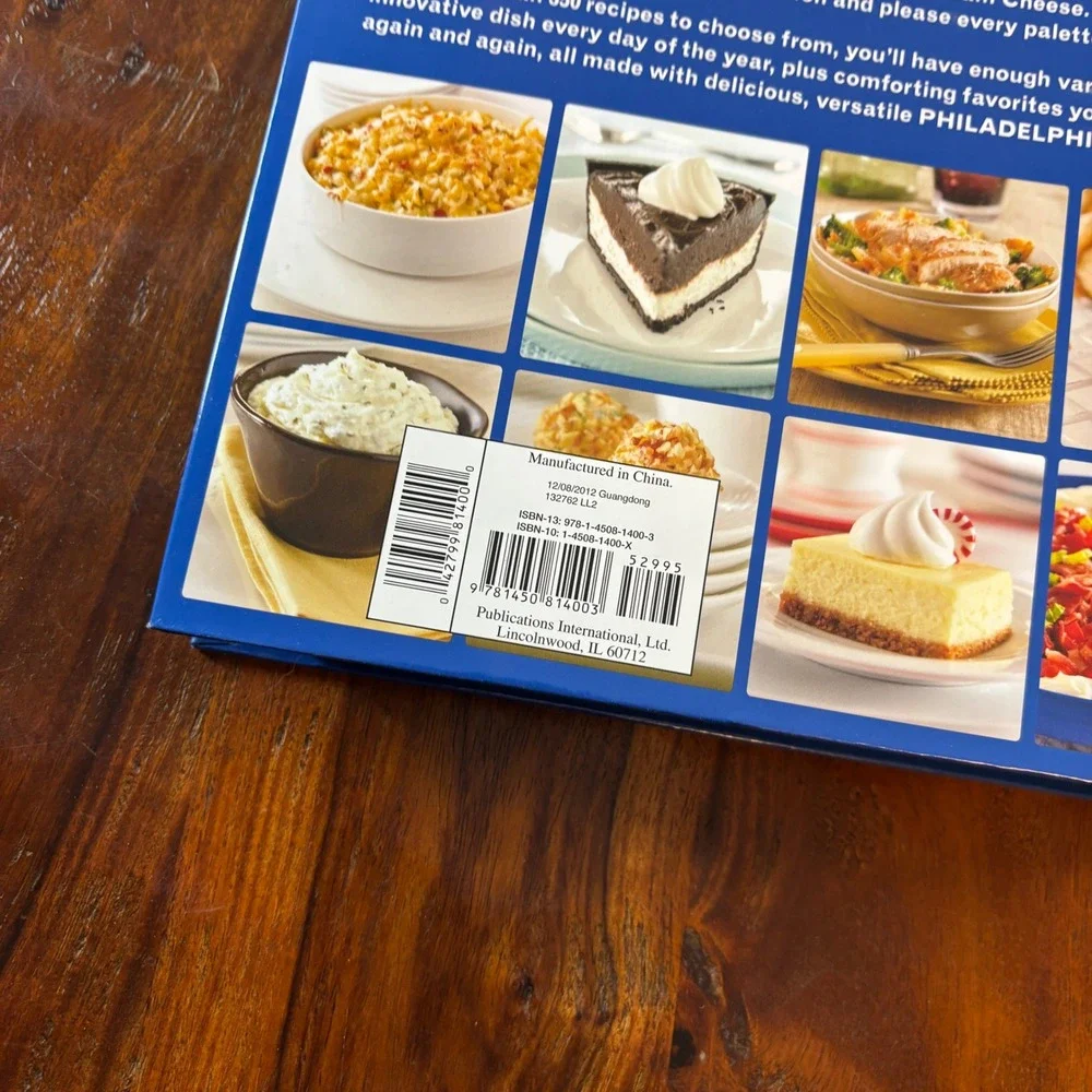 Philadelphia Cream Cheese Recipe Collection Binder 350+ Recipes 2012 Cookery